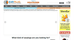 Desktop Screenshot of earplugstore.com